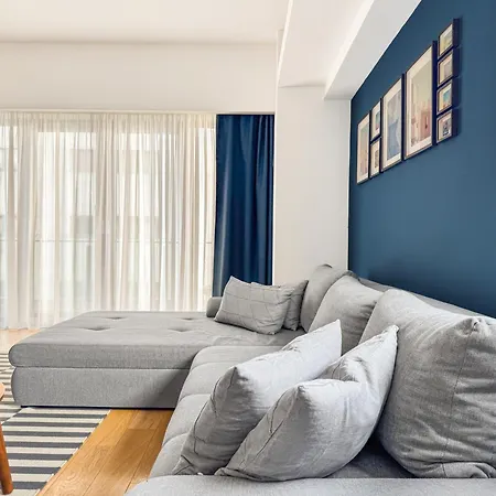 Apartment Beachfront Designer Apt, 100 Sqm, 2-bath, Huge Terrace On The Sea Shore Constanta