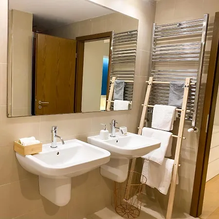 Beachfront Designer Apt, 100 Sqm, 2-bath, Huge Terrace On The Sea Shore Constança